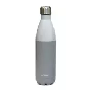 Domy termo steklenica, belo siva, 750 ml