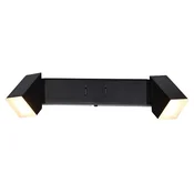 Rabalux Zidna lampa Kessy, LED 8W, L35cm, Crna