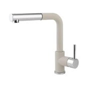Concept BDG4527BE - Kuhinjska pipa z izvlečno prho 26,9 cm granit/bež