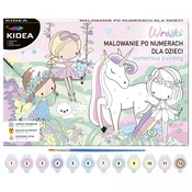 shumee Kidea Fairies Čarobna slika po številkah za ustvarjalne ljudi