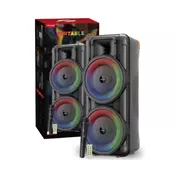 Kbroad Prenosivi Bluetooth zvucnik KTS-2297, Crni