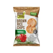 Rice up Cips od pirinca paprika gf 60g