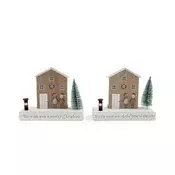 SILFC DEKORACIJA HOUSE PEBBLE ON STAND SORT