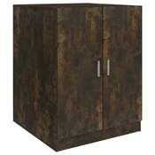 Vidaxl omara za pralni stroj dimljeni hrast 71x71,5x91,5 cm