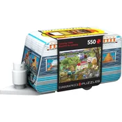 EuroGraphics Puzzle v pločevinasti škatli Caravan 550 kosov