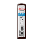 Rotring mine za tehnicku olovku hi polymer hb 0.7 ( R0312690 )