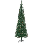 Homestar Umetno božično drevo vitko 54x195 cm zeleno