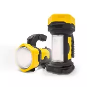 2v1 COB LED delovna svetilka na baterije