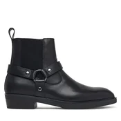 Gležnjarji Chelsea KARL LAGERFELD KL12646A Črna