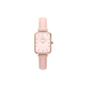 Ročna ura Daniel Wellington Quadro Pressed DW00100508 Rožnato zlato