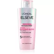 L’Oréal Paris Elseve Glycolic Gloss revitalizacijski šampon za razjasnitev medlih las 200 ml