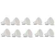 Optonica LED sijalka GU10 6,5W 4500k 550lm, komplet 10kom