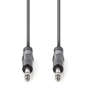 COTH23020GY15 Stereo audio kabl, 6.35 mm Muski na 6.35 mm Muski, Nickel Plated, 1.50 m, Okrugli, PVC