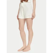 Guess Kratke hlače iz tkanine O6BD01 Z1148 Kremna Regular Fit