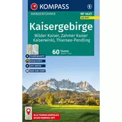 KOMPASS Wanderführer Kaisergebirge, Wilder Kaiser, Zahmer Kaiser, Kaiserwinkl, Thiersee-Pendling,60 Touren mit Extra-Tourenkarte
