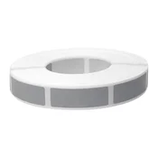 shumee Pravokotne nalepke za praskanje 10x30mm sive x1000