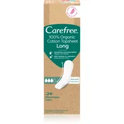 Carefree Organic Cotton Long dnevni vložki 24 kos