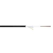 DIGITUS outdoor fibre optic cable with SC 24 connector (2x12) SM 9/125, Fca PE, 1500N, black