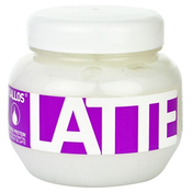 Kallos Latte maska za oštecenu, kemijski tretiranu kosu (Hair Mask) 275 ml