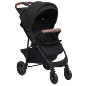 Djecja kolica 2-u-1 antracit celicna