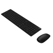 W5000 Wireless US tastatura + miš crna
