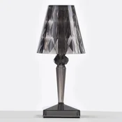 Kartell LED namizna svetilka na baterije Battery, 30 cm, dimno siva, IP54 - spalnica - Dizajn - Plastika