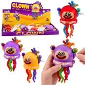 slomart Natočna igrača Lean Toys - Ośmiornica klaun (igrača na navijanje)