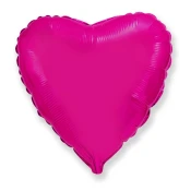 Flexmetal Balon iz folije Srce - roza 43 cm