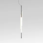 MARSET LED viseča svetilka Ambrosia 130 w/vtič 2700K črna - Dnevna soba/jedilnica - Dizajn - Aluminij