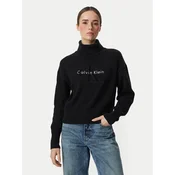 Calvin Klein Jeans Golf LV047H329G Črna Regular Fit
