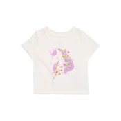GAP Majica SPRING rumena/lila/roza/bela