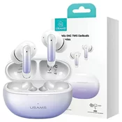 USAMS USAMS BLUETOOTH 5.3 TWS ENC SERIJA SLUŠALKE X-DON ZA TELEFON VIJOLIČNE, (21968772)