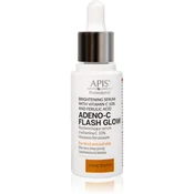 Apis Adeno-C Flash Glow posvetljevalni serum z vitaminom C 10 % in felursko kislino 30 ml