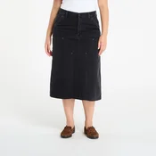 Krilo Carhartt WIP W Double Knee Skirt Black Stone Washed XS