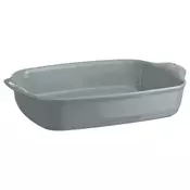 Rectangular oven dish, ceramics, 42.5x28cm/4L, Pearl - Emile Henry