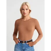 Dilvin Pulover Pullover karamel