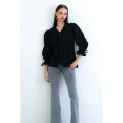 Trend Alacati Stili Ženska bluza Alc-X15169, Crna