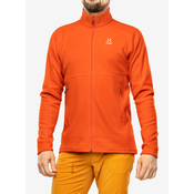Puloverji brez kapuce Haglofs Buteo Mid Jacket - habanero