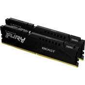 KINGSTON DDR5 16GB (2x8GB) 5600MHz Fury Beast KF556C40BBK2-16