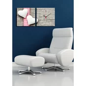 Wallity Zidni sat 2P2828CS-18, 60x28 cm, 2 dela