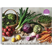 Galison - Puzzle Miza Greenmarket - 1 500 kosov