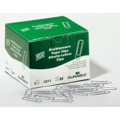 DURABLE Papirne sponke pocinkane, 32mm, 1000 kos