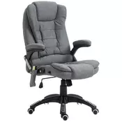 Homestar Masažna pisarniška stol 67x74x116-126 cm siva