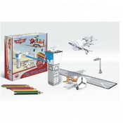Kreativni set 3D puzzle Disney Planes