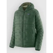 Patagonia Micro Puff moški pulover s kapuco canopy green