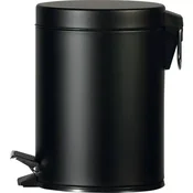Probbax Kanta za smece sa pedalom, 5l, Crna