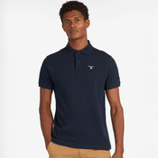 Jednobojna polo majica Barbour Sports Polo Shirt — Navy - S