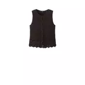MANGO Top MASHI temno rjava