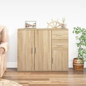 Omarica iz hrasta sonoma 91x29,5x75 cm inženirski les