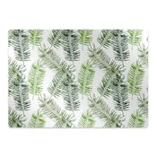 Decormat Podloga za zaščito tal Palm leaves 140x100 cm 15 cm